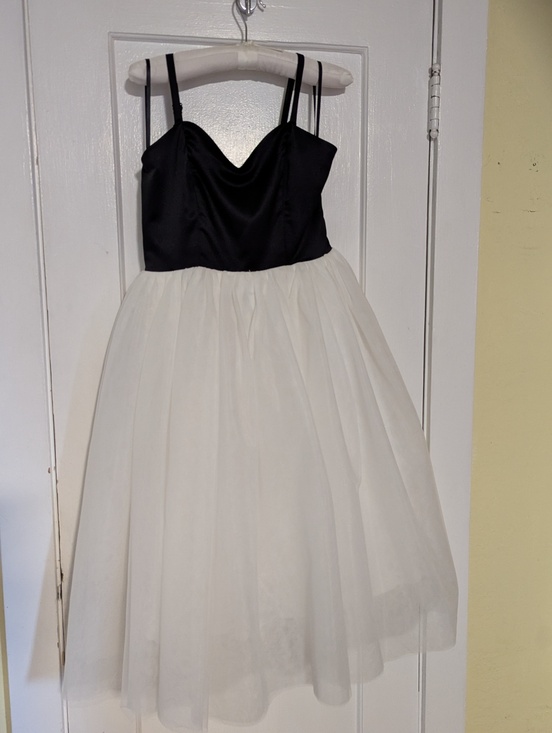 Collectif London Diana Swing Dress with Tulle Skirt | Vintage Style - Picture 4 of 7